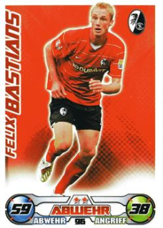 Felix Bastians SC Freiburg 2009/10 Topps MA Bundesliga #96