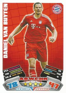 Daniel Van Buyten Bayern Munchen 2012/13 Topps MA Bundesliga Extra #419