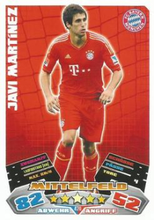 Javi Martinez Bayern Munchen 2012/13 Topps MA Bundesliga Extra #420