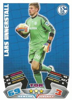 Lars Unnerstall Schalke 04 2012/13 Topps MA Bundesliga Extra #424