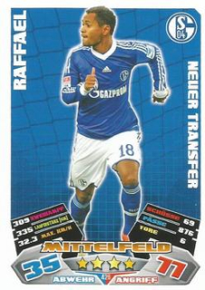 Raffael Schalke 04 2012/13 Topps MA Bundesliga Extra #426