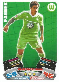 Fagner VfL Wolfsburg 2012/13 Topps MA Bundesliga Extra #430
