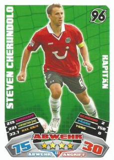 Steven Cherundolo Hannover 96 2012/13 Topps MA Bundesliga Extra Kapitan #441