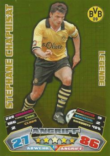 Stephane Chapuisat Borussia Dortmund 2012/13 Topps MA Bundesliga Extra Legende #498