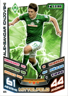 Aleksandar Ignjovski Werder Bremen 2013/14 Topps MA Bundesliga #65