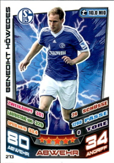 Benedikt Howedes Schalke 04 2013/14 Topps MA Bundesliga #273