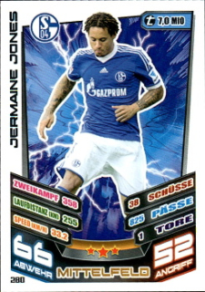 Jermaine Jones Schalke 04 2013/14 Topps MA Bundesliga #280