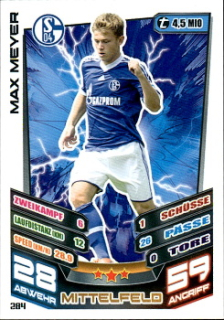 Max Meyer Schalke 04 2013/14 Topps MA Bundesliga #284