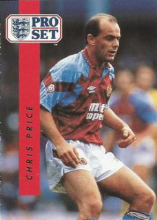 Chris Price Aston Villa 1990/91 Pro Set #17
