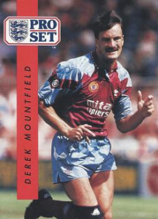 Derek Mountfield Aston Villa 1990/91 Pro Set #18