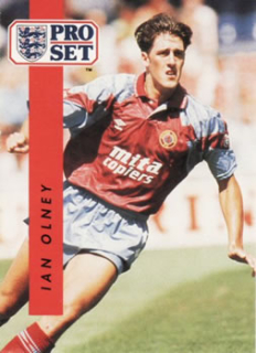 Ian Olney Aston Villa 1990/91 Pro Set #26