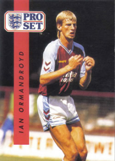 Ian Ormandroyd Aston Villa 1990/91 Pro Set #27