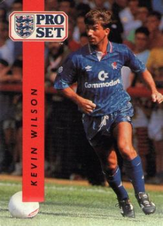 Kevin Wilson Chelsea 1990/91 Pro Set #36