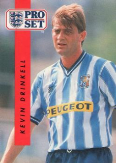 Kevin Drinkell Coventry City 1990/91 Pro Set #49