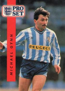 Michael Gynn Coventry City 1990/91 Pro Set #53