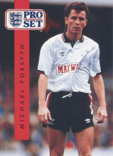Michael Forsyth Derby County 1990/91 Pro Set #67
