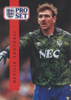 Neville Southall Everton 1990/91 Pro Set #73