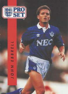 John Ebbrell Everton 1990/91 Pro Set #77