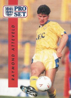 Raymond Atteveld Everton 1990/91 Pro Set #86