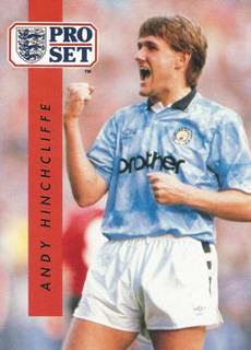 Andy Hinchcliffe Everton 1990/91 Pro Set #87