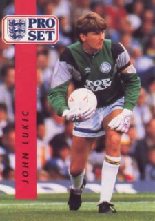 John Lukic Leeds United 1990/91 Pro Set #88