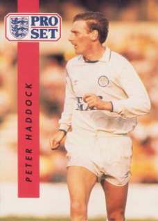 Peter Haddock Leeds United 1990/91 Pro Set #91