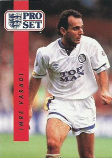 Imre Varadi Leeds United 1990/91 Pro Set #99