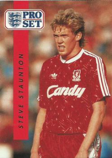 Steve Staunton Liverpool 1990/91 Pro Set #104