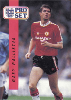 Gary Pallister Manchester United 1990/91 Pro Set #142