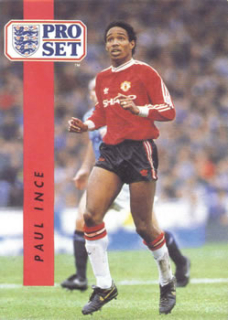 Paul Ince Manchester United 1990/91 Pro Set #147