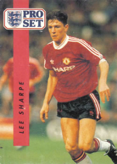 Lee Sharpe Manchester United 1990/91 Pro Set #151