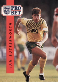 Ian Butterworth Norwich City 1990/91 Pro Set #157