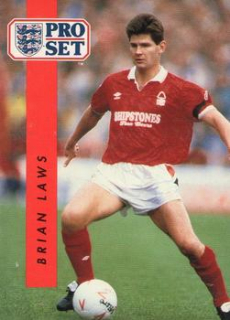 Brian Laws Nottingham Forest 1990/91 Pro Set #167