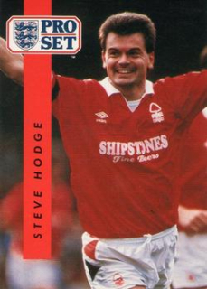 Steve Hodge Nottingham Forest 1990/91 Pro Set #171