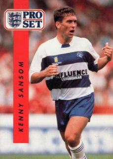 Kenny Sansom Queens Park Rangers 1990/91 Pro Set #181
