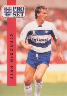 Alan McDonald Queens Park Rangers 1990/91 Pro Set #183