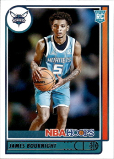 James Bouknight Charlotte Hornets 2021/22 Panini Hoops NBA Base Rookies #203