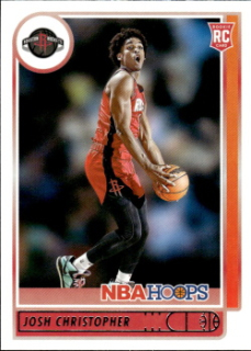 Josh Christopher Houston Rockets 2021/22 Panini Hoops NBA Base Rookies #214