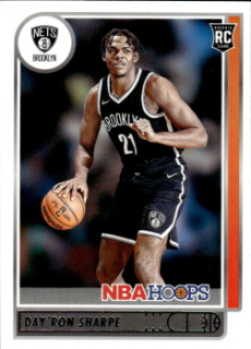 Day'Ron Sharpe Brooklyn Nets 2021/22 Panini Hoops NBA Base Rookies #215