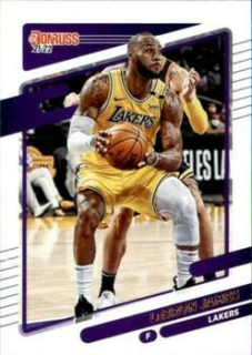 LeBron James Los Angeles Lakers 2021/22 Panini Donruss Basketball #12