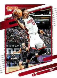 Bam Adebayo Miami Heat 2021/22 Panini Donruss Basketball #154