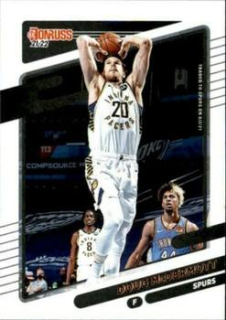 Doug McDermott San Antonio Spurs 2021/22 Panini Donruss Basketball #158