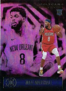 Naji Marshall New Orleans Pelicans 2020/21 Panini Illusions Basketball Base Rookies #197