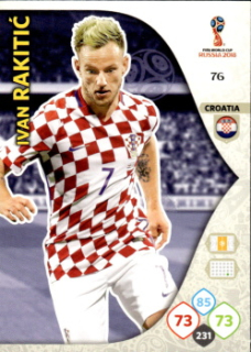 Ivan Rakitic Croatia Panini 2018 World Cup #76