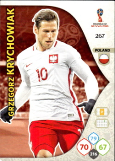 Grzegorz Krychowiak Poland Panini 2018 World Cup #267