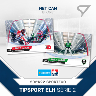 Net Cam kompletni set 18 karet Tipsport ELH 2021/22 SportZoo 2. serie