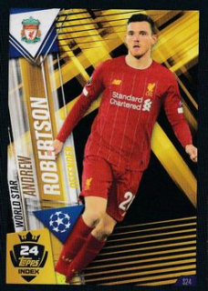 Andrew Robertson Liverpool Topps Match Attax 101 2019/20 Sticker #S24
