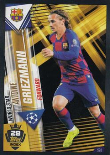 Antoine Griezmann FC Barcelona Topps Match Attax 101 2019/20 Sticker #S28