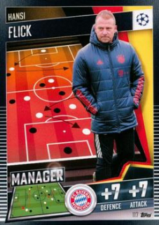 Hansi Flick Bayern Munchen Topps Match Attax 101 2020/21 Manager #117