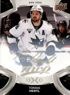 Tomas Hertl San Jose Sharks Upper Deck MVP 2021/22 Silver Script #048
